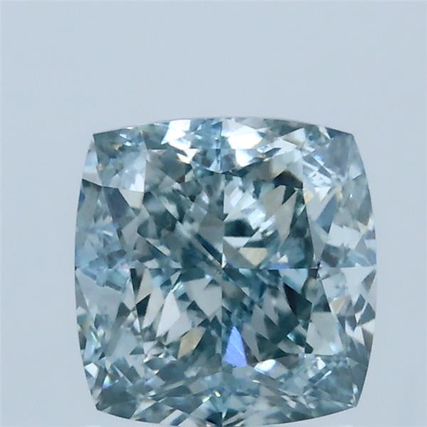 2.02 Carat Cushion Shaped, Excellent Cut, FANCY INTENSE BLUE Color, VS1 Clarity, IGI Certified Lab Grown Diamond