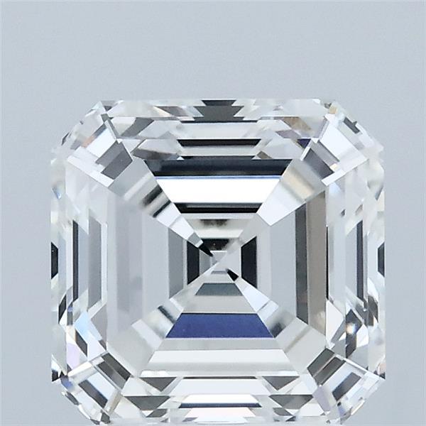 2.33 Carat Asscher Shaped, Ideal Cut, F Color, VVS2 Clarity, IGI Certified Lab Grown Diamond