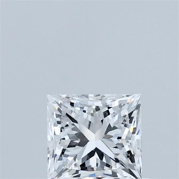 0.54 Carat Princess Shaped, Very Good Cut, D Color, VVS1 Clarity, IGI Certified Lab Grown Diamond