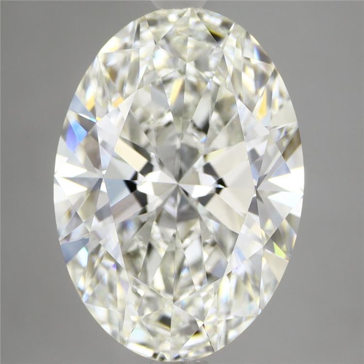 6.05 Carat Oval Shaped, Ideal Cut, F Color, VVS2 Clarity, IGI Certified Lab Grown Diamond
