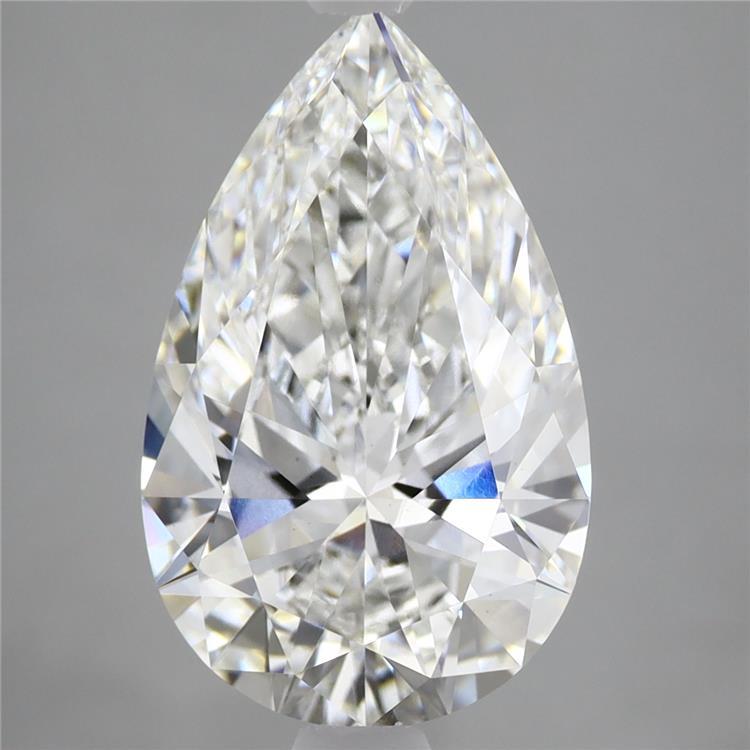 4.29 Carat Pear Shaped, Ideal Cut, E Color, VS1 Clarity, IGI Certified Lab Grown Diamond