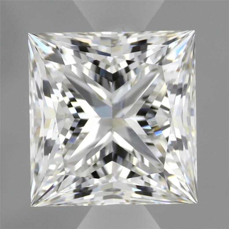 1.93 Carat Princess Shaped, Excellent Cut, F Color, VVS2 Clarity, IGI Certified Lab Grown Diamond