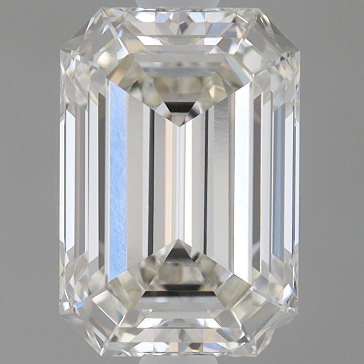 0.93 Carat Emerald Shaped, Ideal Cut, G Color, VVS1 Clarity, IGI Certified Lab Grown Diamond