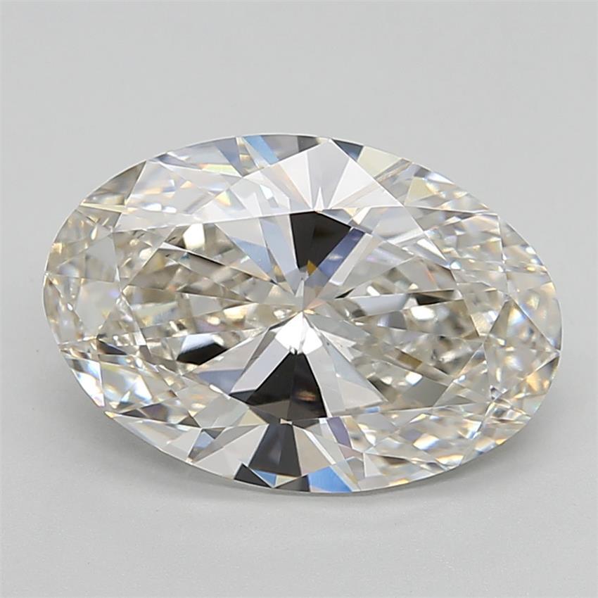 5.01 Carat Oval Shaped, Ideal Cut, H Color, VS1 Clarity, IGI Certified Lab Grown Diamond