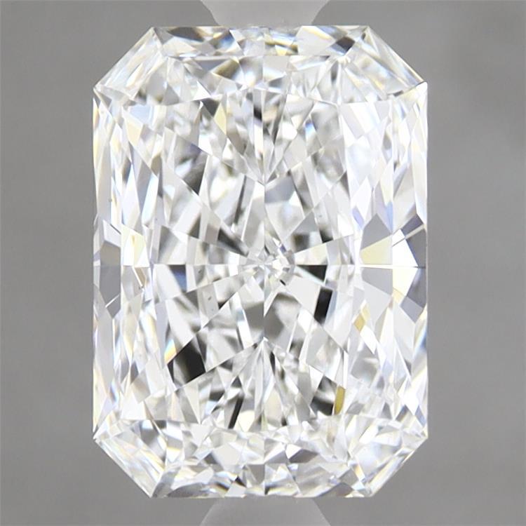 1.88 Carat Radiant Shaped, Excellent Cut, D Color, VS1 Clarity, IGI Certified Lab Grown Diamond