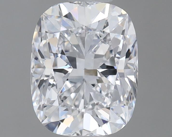 1.08 Carat Cushion Shaped, Ideal Cut, D Color, VVS2 Clarity, IGI Certified Lab Grown Diamond