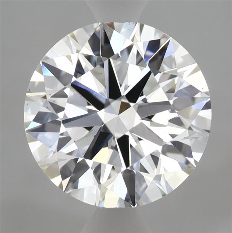 2.77 Carat Round Shaped, Ideal Cut, E Color, VS2 Clarity, IGI Certified Lab Grown Diamond