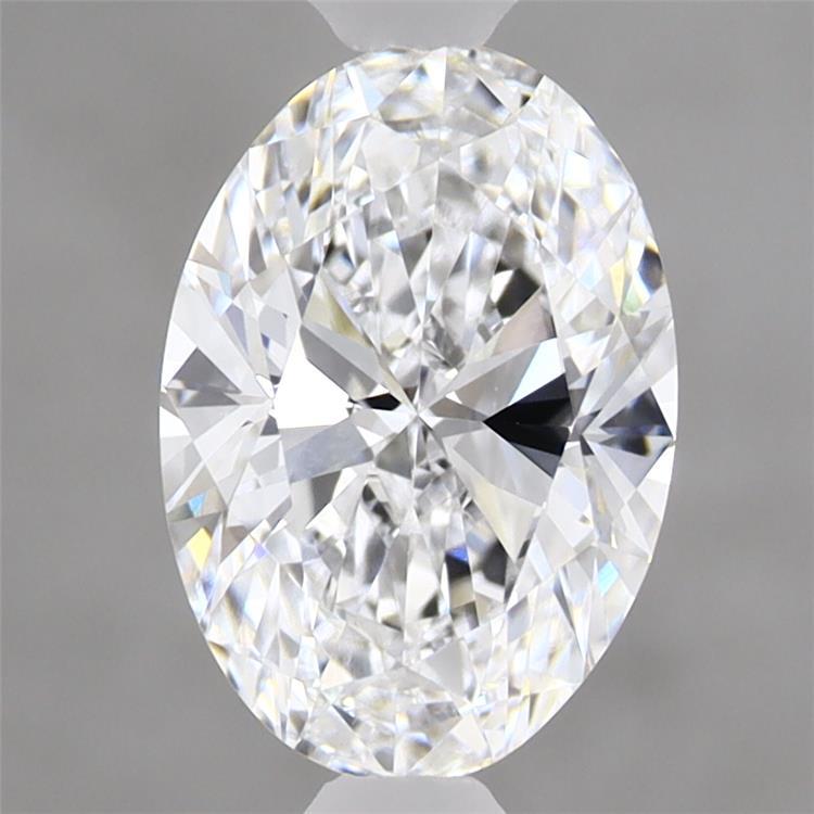 1.67 Carat Oval Shaped, Ideal Cut, D Color, VVS2 Clarity, IGI Certified Lab Grown Diamond