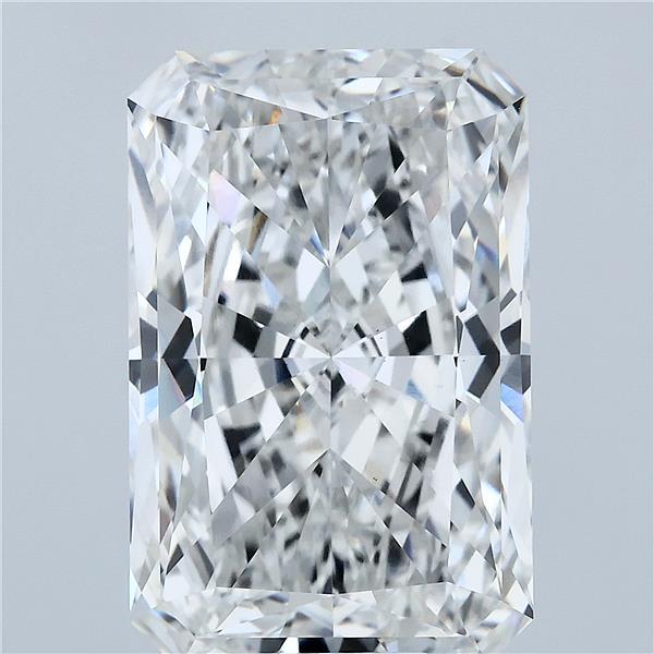 10.03 Carat Radiant Shaped, Ideal Cut, F Color, VS1 Clarity, IGI Certified Lab Grown Diamond