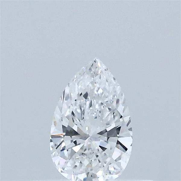 0.32 Carat Pear Shaped, Excellent Cut, D Color, VVS2 Clarity, IGI Certified Lab Grown Diamond