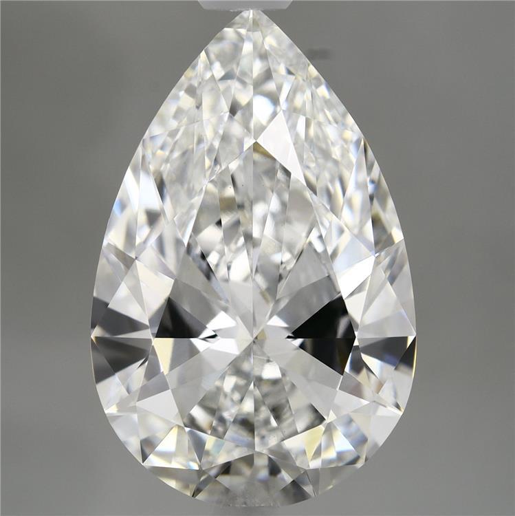 4.70 Carat Pear Shaped, Excellent Cut, E Color, VS1 Clarity, IGI Certified Lab Grown Diamond