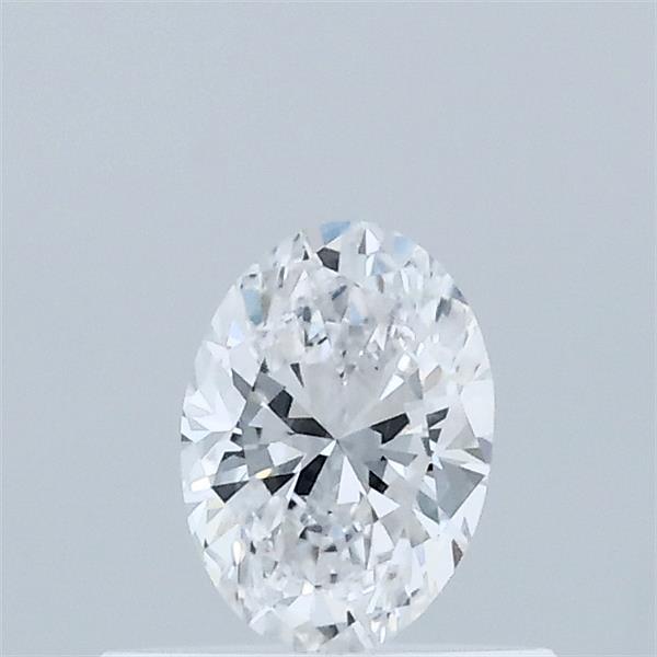 0.37 Carat Oval Shaped, Ideal Cut, D Color, VVS1 Clarity, IGI Certified Lab Grown Diamond