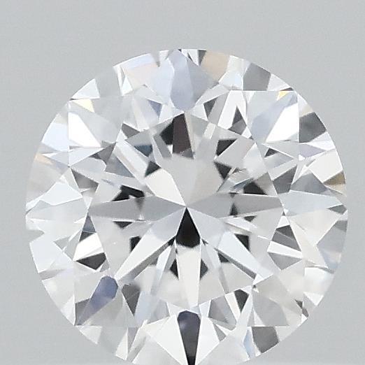 0.37 Carat Round Shaped, Excellent Cut, D Color, VVS1 Clarity, IGI Certified Lab Grown Diamond