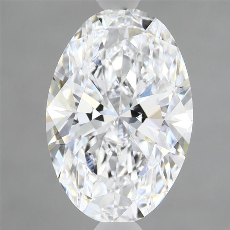 2.18 Carat Oval Shaped, Ideal Cut, D Color, VVS2 Clarity, IGI Certified Lab Grown Diamond