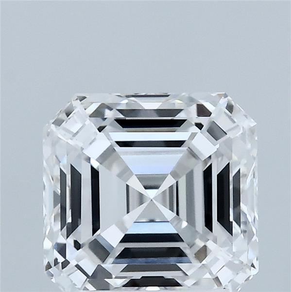 2.05 Carat Asscher Shaped, Excellent Cut, E Color, VVS2 Clarity, IGI Certified Lab Grown Diamond