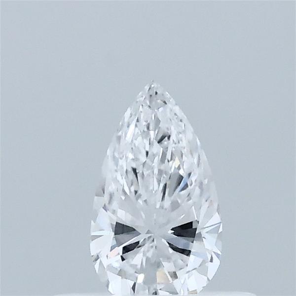 0.36 Carat Pear Shaped, Excellent Cut, D Color, VVS2 Clarity, IGI Certified Lab Grown Diamond