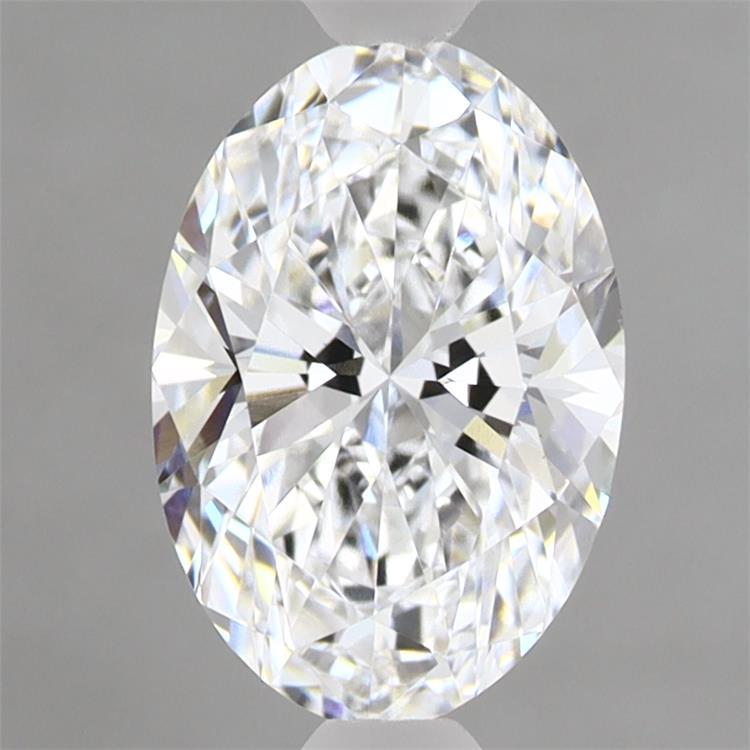 1.55 Carat Oval Shaped, Ideal Cut, D Color, VVS2 Clarity, IGI Certified Lab Grown Diamond