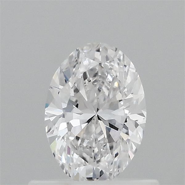 0.55 Carat Oval Shaped, Excellent Cut, D Color, IF Clarity, IGI Certified Lab Grown Diamond