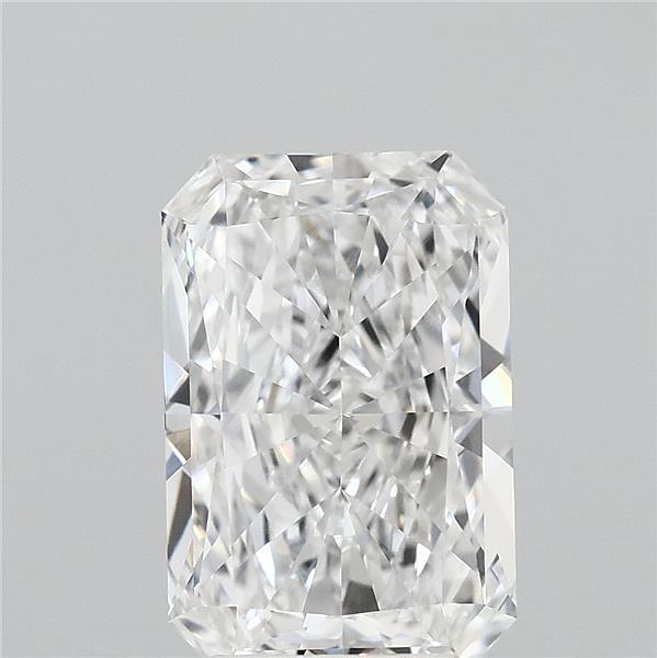 3.05 Carat Radiant Shaped, Ideal Cut, E Color, VVS1 Clarity, IGI Certified Lab Grown Diamond
