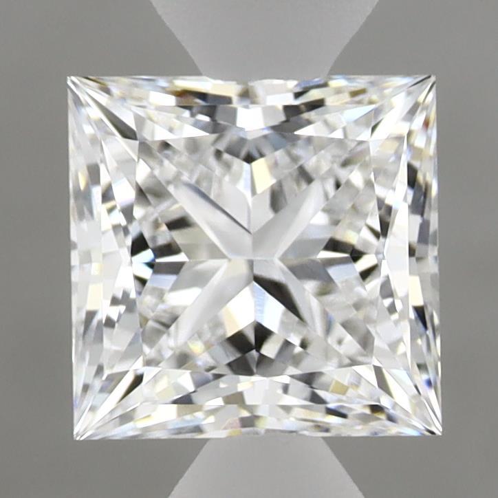 1.64 Carat Princess Shaped, Ideal Cut, D Color, VVS1 Clarity, IGI Certified Lab Grown Diamond