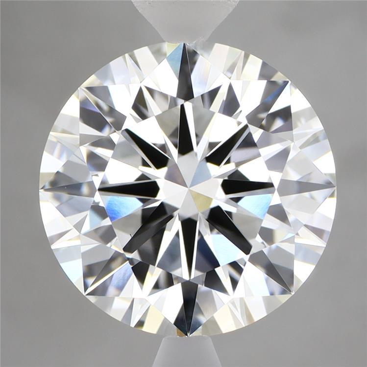 5.57 Carat Round Shaped, Ideal Cut, F Color, VS1 Clarity, IGI Certified Lab Grown Diamond