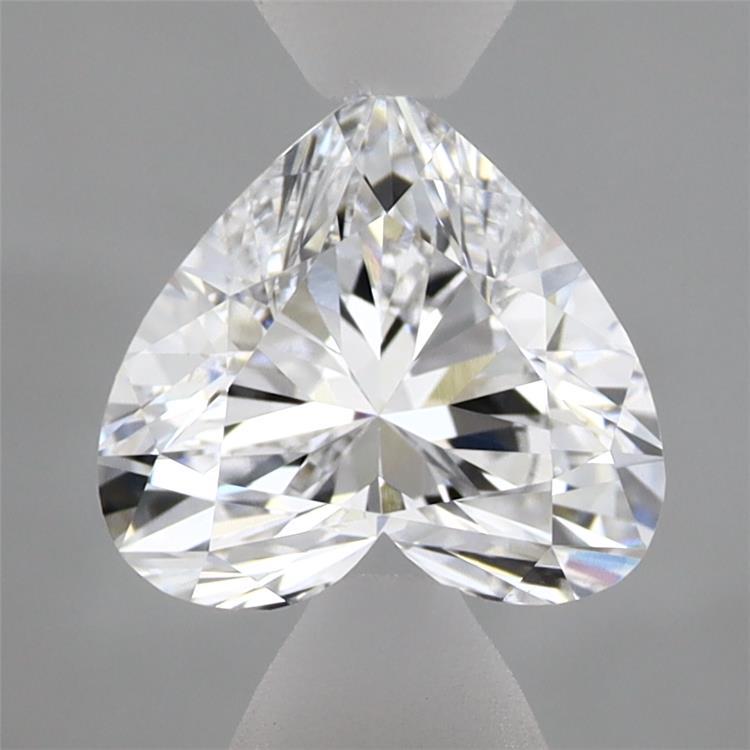 1.54 Carat Heart Shaped, Ideal Cut, D Color, VS1 Clarity, IGI Certified Lab Grown Diamond