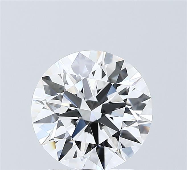 2.02 Carat Round Shaped, Ideal Cut, D Color, VVS2 Clarity, IGI Certified Lab Grown Diamond