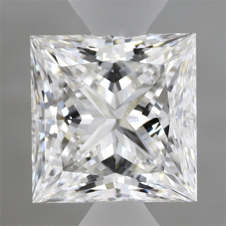 1.80 Carat Princess Shaped, Ideal Cut, D Color, VVS2 Clarity, IGI Certified Lab Grown Diamond