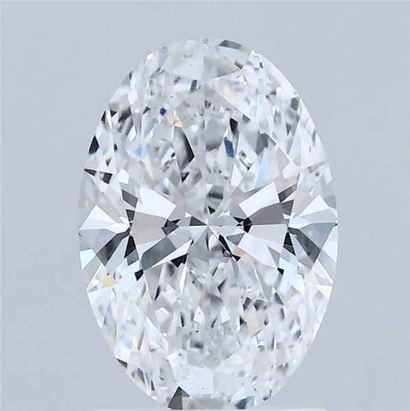 1.53 Carat Oval Shaped, Ideal Cut, D Color, VS1 Clarity, IGI Certified Lab Grown Diamond