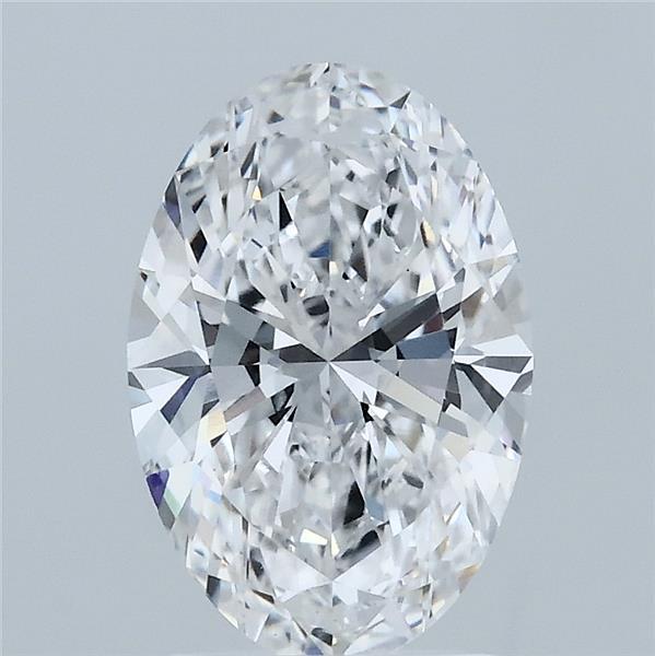 1.98 Carat Oval Shaped, Ideal Cut, D Color, VS1 Clarity, IGI Certified Lab Grown Diamond