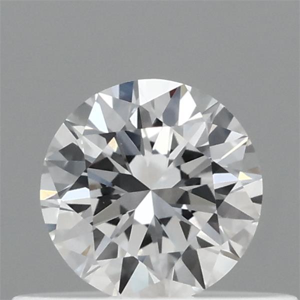 0.37 Carat Round Shaped, Excellent Cut, D Color, VVS2 Clarity, IGI Certified Lab Grown Diamond