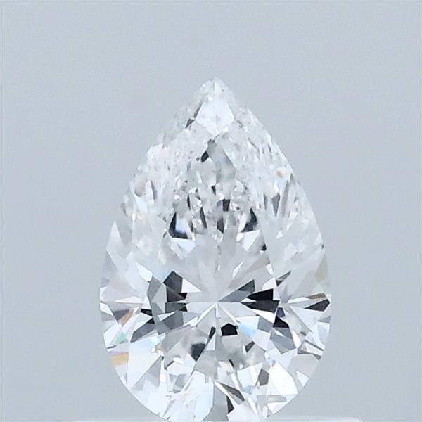 0.60 Carat Pear Shaped, Very Good Cut, D Color, VVS1 Clarity, IGI Certified Lab Grown Diamond