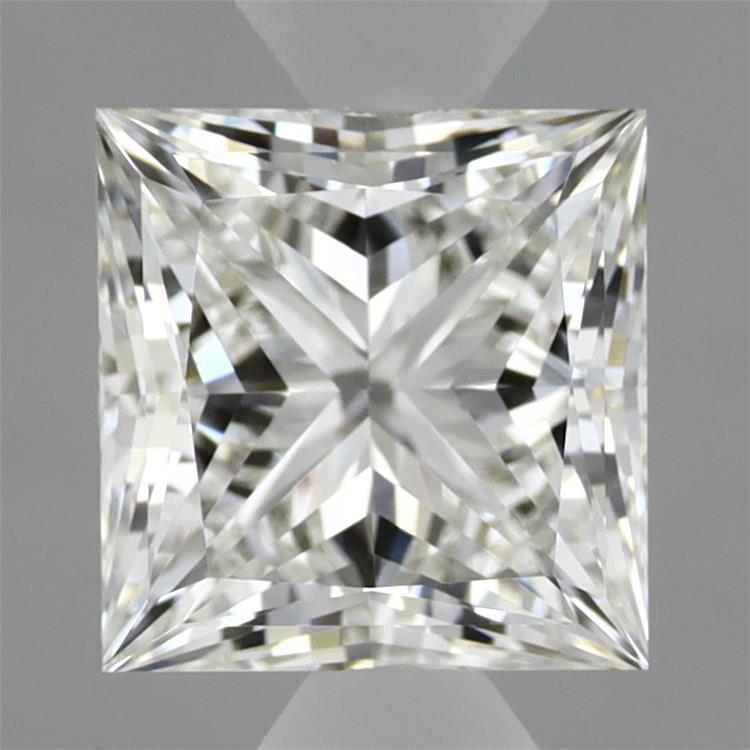 1.57 Carat Princess Shaped, Ideal Cut, G Color, VVS2 Clarity, IGI Certified Lab Grown Diamond