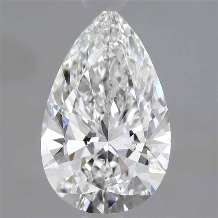 1.85 Carat Pear Shaped, Ideal Cut, E Color, VS1 Clarity, IGI Certified Lab Grown Diamond