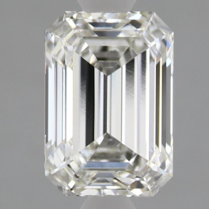 1.65 Carat Emerald Shaped, Ideal Cut, F Color, VS1 Clarity, IGI Certified Lab Grown Diamond