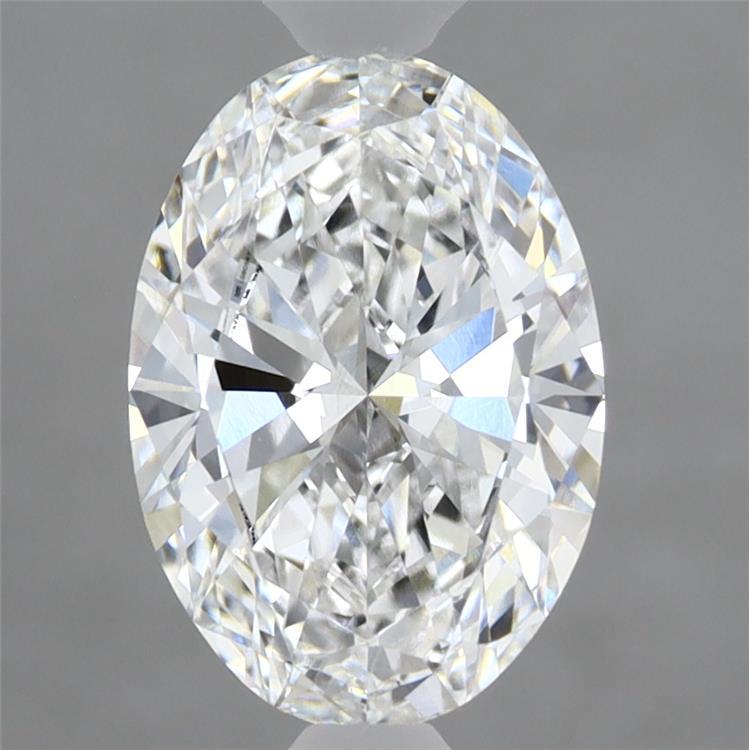 1.90 Carat Oval Shaped, Very Good Cut, D Color, VVS2 Clarity, IGI Certified Lab Grown Diamond