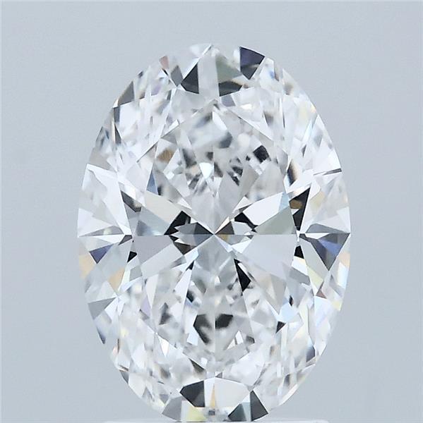 2.10 Carat Oval Shaped, Ideal Cut, E Color, VVS2 Clarity, IGI Certified Lab Grown Diamond
