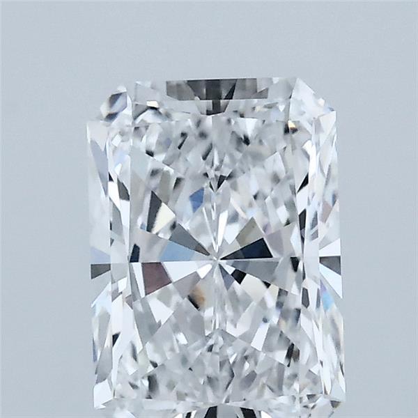 1.52 Carat Radiant Shaped, Excellent Cut, D Color, VVS2 Clarity, IGI Certified Lab Grown Diamond