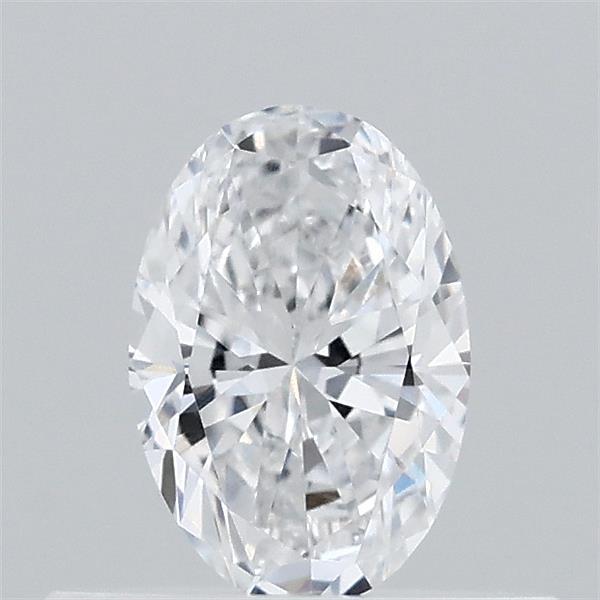 0.37 Carat Oval Shaped, Excellent Cut, D Color, VVS2 Clarity, IGI Certified Lab Grown Diamond