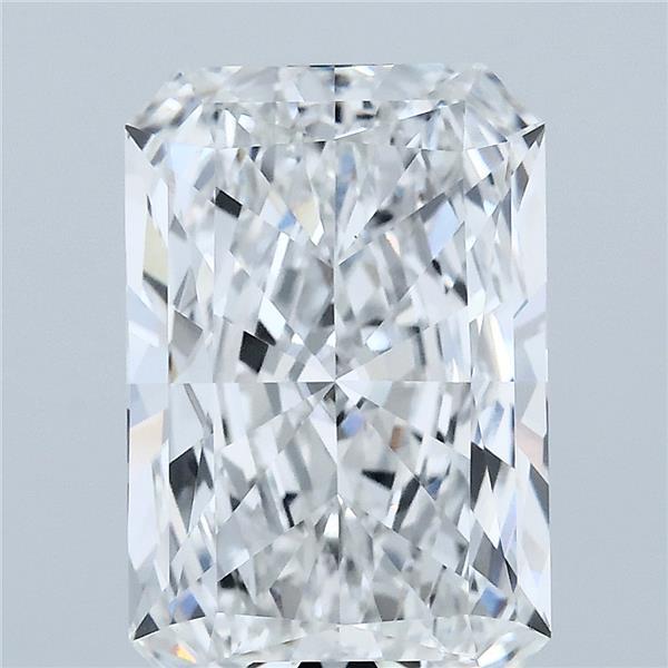 4.01 Carat Radiant Shaped, Excellent Cut, E Color, VVS2 Clarity, IGI Certified Lab Grown Diamond