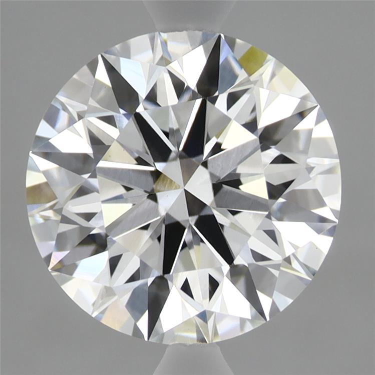 3.08 Carat Round Shaped, Ideal Cut, E Color, VVS2 Clarity, IGI Certified Lab Grown Diamond