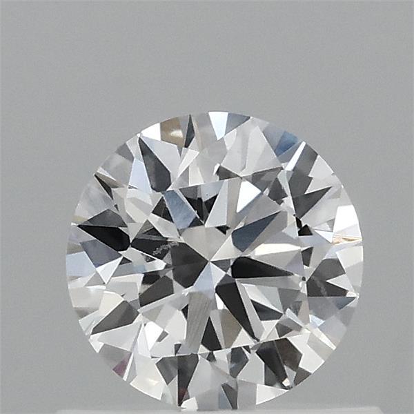 0.55 Carat Round Shaped, Excellent Cut, E Color, VVS2 Clarity, IGI Certified Lab Grown Diamond