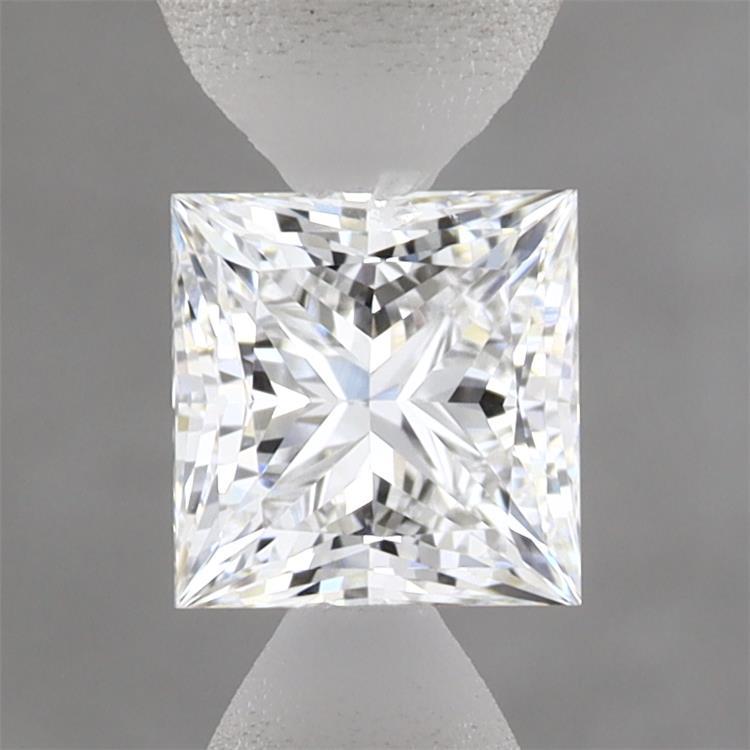 0.95 Carat Princess Shaped, Ideal Cut, D Color, VVS2 Clarity, IGI Certified Lab Grown Diamond