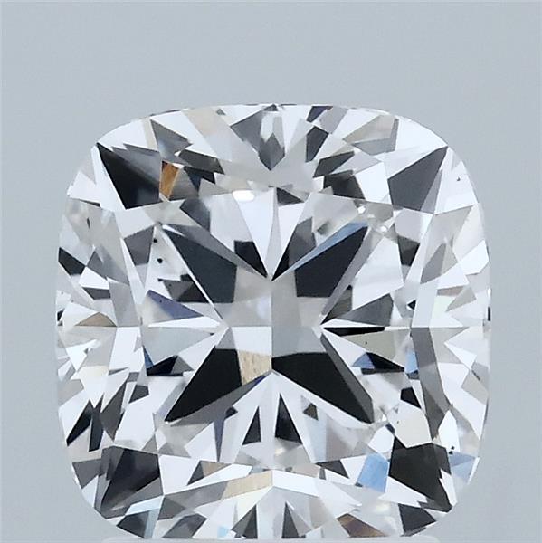 2.41 Carat Cushion Shaped, Ideal Cut, D Color, VS2 Clarity, IGI Certified Lab Grown Diamond
