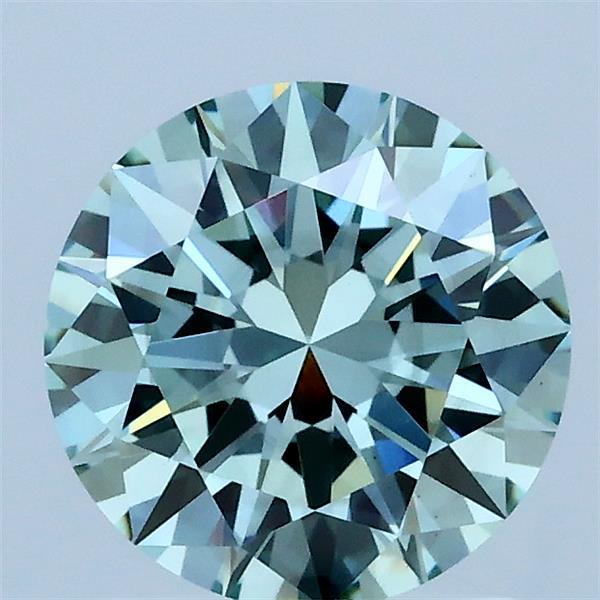 1.50 Carat Round Shaped, Excellent Cut, FANCY INTENSE GREEN Color, VS2 Clarity, IGI Certified Lab Grown Diamond