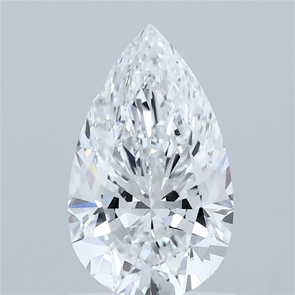 1.02 Carat Pear Shaped, Excellent Cut, D Color, VVS2 Clarity, IGI Certified Lab Grown Diamond