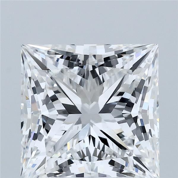 4.01 Carat Princess Shaped, Ideal Cut, D Color, VS1 Clarity, IGI Certified Lab Grown Diamond