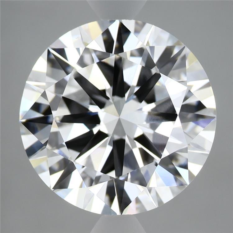 5.95 Carat Round Shaped, Excellent Cut, E Color, VVS2 Clarity, IGI Certified Lab Grown Diamond