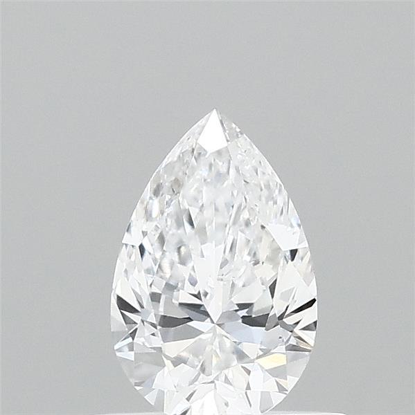 0.57 Carat Pear Shaped, Ideal Cut, D Color, VVS1 Clarity, IGI Certified Lab Grown Diamond