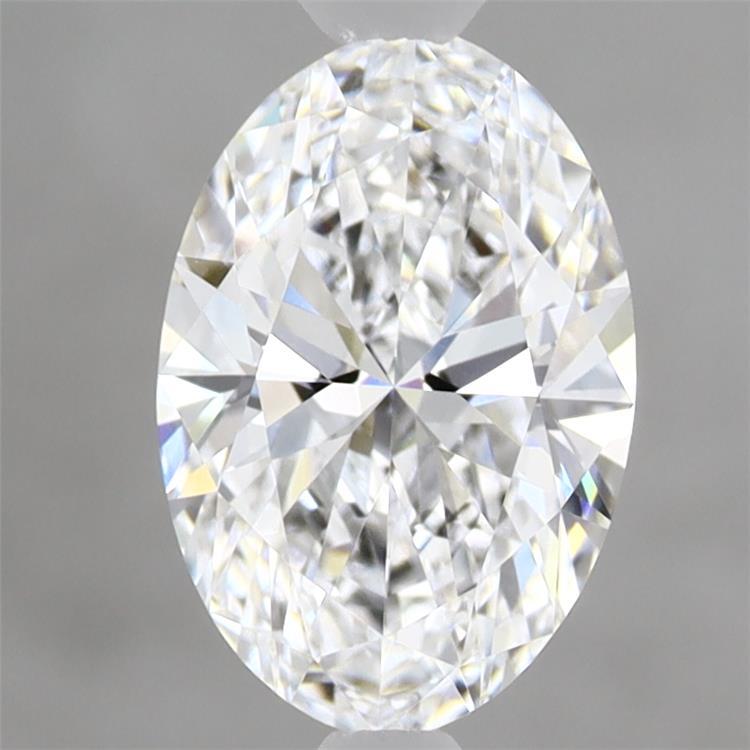 1.59 Carat Oval Shaped, Ideal Cut, D Color, VVS2 Clarity, IGI Certified Lab Grown Diamond